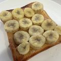 まひーこ！'s cooksnap of when they made スキッピーで★バナナピーナッツトースト★.