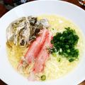 onefineday's cooksnap of when they made 卵うどん☆卵餡掛けうどん.