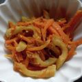 TYSK's cooksnap of when they made 人参のオイスターソースきんぴら。.