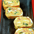 きゃんでぃ×2's cooksnap of when they made ＊お弁当＊　紅生姜とねぎの❀卵焼き.