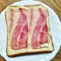 ＊なぁ＊'s cooksnap of when they made シンプルベーコントースト.