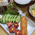 2児ママみきてぃ's cooksnap of when they made 簡単可愛い☆飾り切り☆お弁当☆隙間.