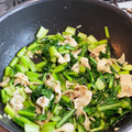 ♡よしの♡'s cooksnap of when they made 小松菜と豚バラの中華炒め.