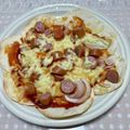 きたまき3's cooksnap of when they made お花の餃子ピザ.