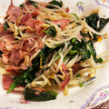 テラピートラ's cooksnap of when they made 爆速！もやしとほうれん草のベーコン炒め.