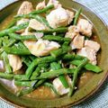 かわゆう1211's cooksnap of when they made 簡単☆鶏肉とインゲンのピリ辛炒め.