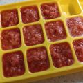 みこひろママ's cooksnap of when they made 【離乳食 中後期】いちご 冷凍保存.