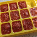 みこひろママ's cooksnap of when they made 【離乳食 中後期】いちご 冷凍保存.