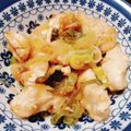 あきもみじ's cooksnap of when they made さっぱりヘルシー☆ささみのねぎポン酢炒め.