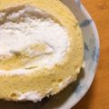 ちょるびんち's cooksnap of when they made 旨☆ミルキークリームdeロールケーキ♪.