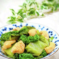 Satoco❋'s cooksnap of when they made かつお菜と油揚げの煮びたし.