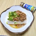 ＠迷子＠'s cooksnap of when they made ヘルシー！湯豆腐 納豆乗せ☆.