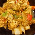 パッシーユ's cooksnap of when they made ガイパッポンカリー(鶏肉のカレー炒め).