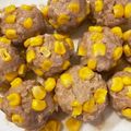 こはるママ♡'s cooksnap of when they made レンジで簡単♪コーンな焼売.