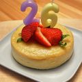 rlchan's cooksnap of when they made 12cmの混ぜるだけ簡単チーズケーキ.
