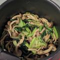 つぽんず's cooksnap of when they made ♬☺しめじ小松菜のオイマヨソテー♥♡.