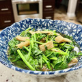 Superlittleboo's cooksnap of when they made 小松菜と油揚げの煮浸し.
