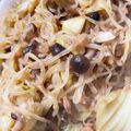 黒薔薇ゆみたん's cooksnap of when they made 痩せすぎ注意★しらたきとキャベツの甘煮.