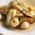 horseland's cooksnap of when they made ＊海老と春キャベツのあんかけ焼きそば＊.