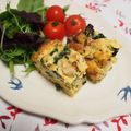 バカリャウ's cooksnap of when they made 子どもに人気♪ほうれん草と豆腐のキッシュ.