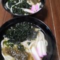 松潤LOVE♥️♥️'s cooksnap of when they made 簡単かけうどん・めんつゆ・白だし.