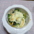 ＠ブルーホール's cooksnap of when they made 豆腐とたまごとほうれん草のチーズ焼き.