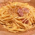 ゆなっちママ's cooksnap of when they made 牛乳で簡単！濃厚カルボナーラ♪.
