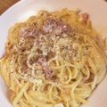 summer813's cooksnap of when they made 生クリ無し☆ワンポット簡単カルボナーラ.