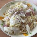 冴良０６２３'s cooksnap of when they made 簡単１０分で☆白菜クリームスパゲティ.