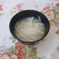 スタイリッシュママ's cooksnap of when they made 大根の皮の味噌汁.