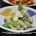 1646's cooksnap of when they made きのこのグリーンソース和え.