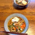 イシポン's cooksnap of when they made お餅のせ鶏肉うどん。【力うどん】.