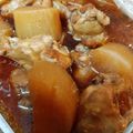 ミニョン母ちゃん's cooksnap of when they made 圧力鍋で作る手羽元とたっぷり大根の甘酢煮.