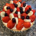 yuyuすけ's cooksnap of when they made 2歳の誕生日☆簡単フルーツタルト☆ケーキ.