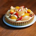 runaのお菓子's cooksnap of when they made チーズカスタードdeフルーツタルト.