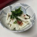 卯月のうさぎ２０１４'s cooksnap of when they made 山芋の梅塩昆布和え.