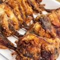うぱるぱここあ's cooksnap of when they made 少ない油で簡単に！あじの竜田揚げ焼き.