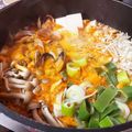 月✳Iris's cooksnap of when they made 何食べ⭐️ジルベールのキムチチゲ.