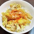 最高ﾋﾟｰﾏｿ's cooksnap of when they made 親子丼の味！鶏もも肉しめじ玉ねぎ卵とじ.