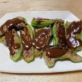 フミコ16's cooksnap of when they made 超簡単ピーマンの肉詰め 卵不要！.