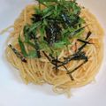 ミロ9607's cooksnap of when they made 混ぜるだけ！簡単☆明太子スパゲティ.