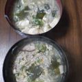松潤LOVE♥️♥️'s cooksnap of when they made 【簡単】卵ふわふわ！わかめスープ♩.