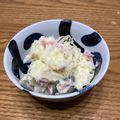 ポポレレ's cooksnap of when they made オリーブの塩漬けとハムのポテトサラダ.