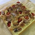 たんちゅ's cooksnap of when they made 毎日食べたい！こねない簡単フォカッチャ.