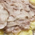 菜つ実☆ミ's cooksnap of when they made ☆豚肉と白菜のレンジ蒸し☆.
