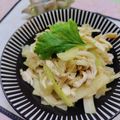 みっちゃん❇️68's cooksnap of when they made 蒸し鶏のセロリ・玉葱のごま酢あえ.