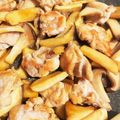 keeee61's cooksnap of when they made 鶏肉とエリンギのにんにくバター醤油炒め！.