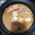 Dundas's cooksnap of when they made 【農家のレシピ】酒かす鍋.