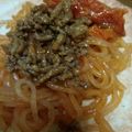 Shosui3's cooksnap of when they made 밀면국수 (ピビン麺).