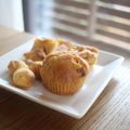 みるく茶's cooksnap of when they made 混ぜるだけマフィン、きなこバナナマフィン.
